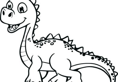 Dinosaurios Para Colorear Y Dibujar Para Niños